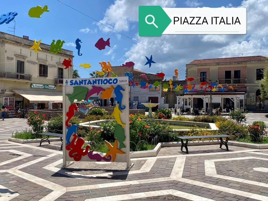 La Conchiglia Apartment Sant'Antioco Luaran gambar